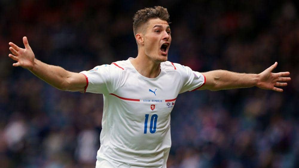 potret Patrik Schick bersama Timnas Republik Ceko(skysports.com)