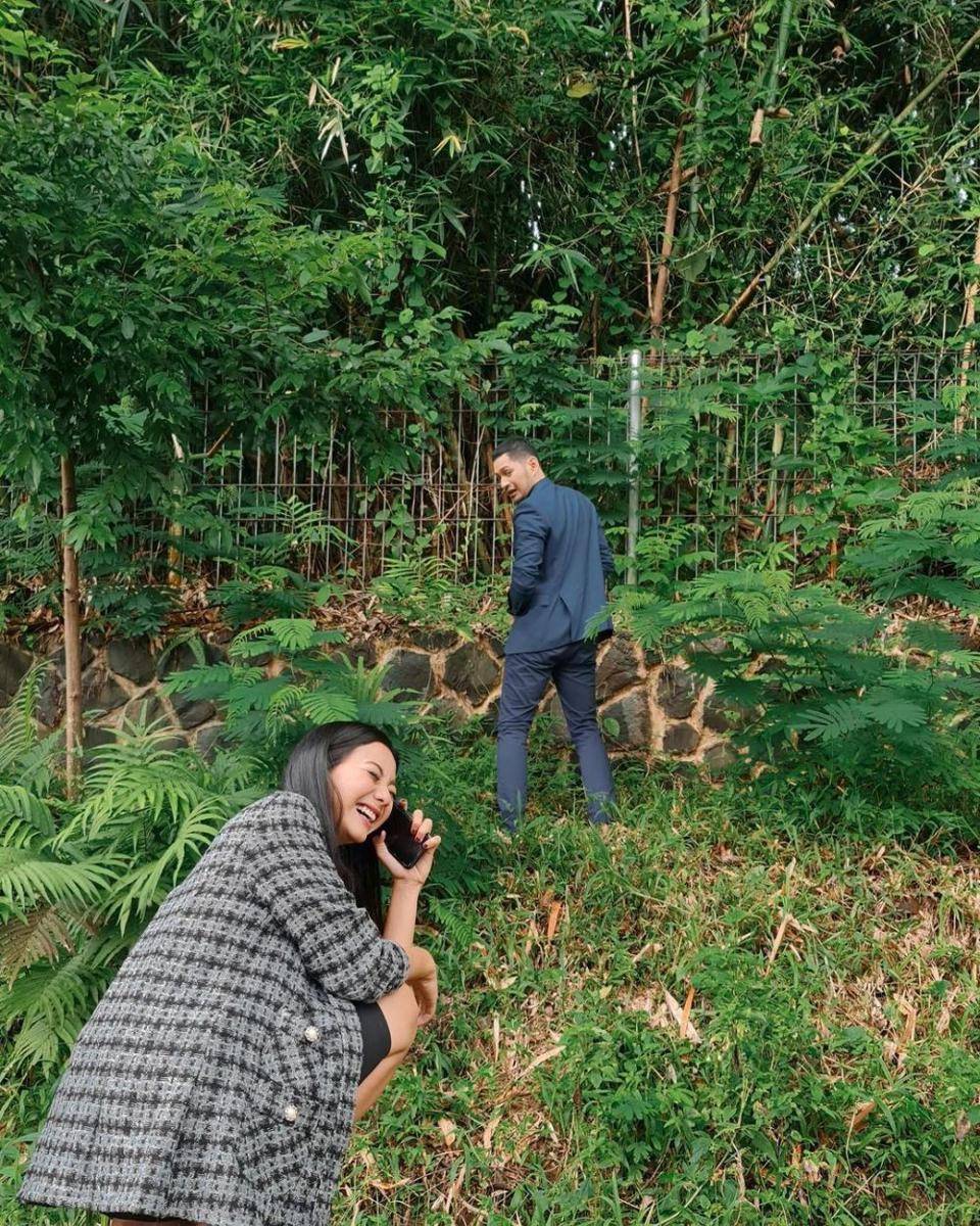 Glenca Chysara dan Evan Sanders kocak (instagram.com/glencachysara)