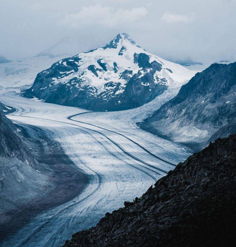 Gletser Aletsch (Instagram.com/gianbaeriswyl)