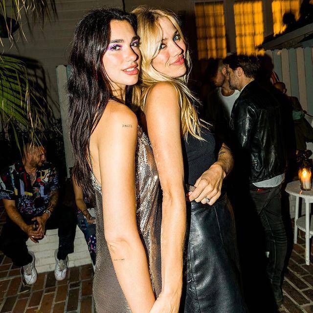 Perayaan ulang tahun Anwar Hadid (instagram.com/dualipa)