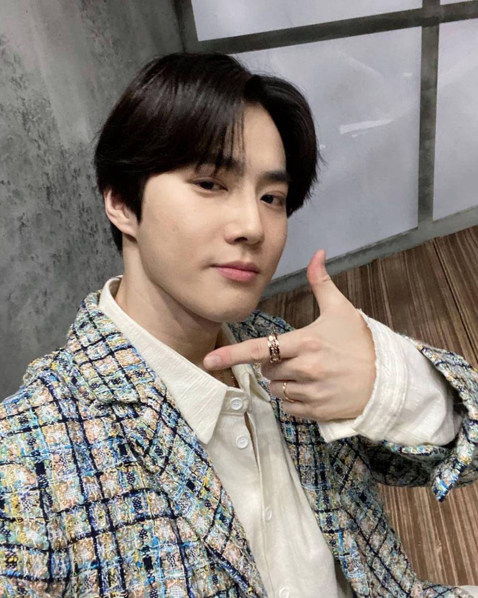 Suho EXO (instagram.com/kimjuncotton)