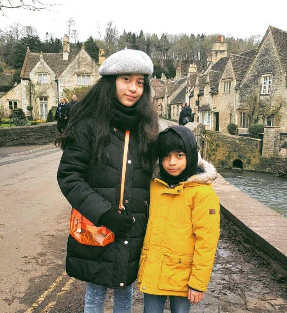 Serra Abbie dan Eliyas Aidan (instagram.com/angie_virgin)