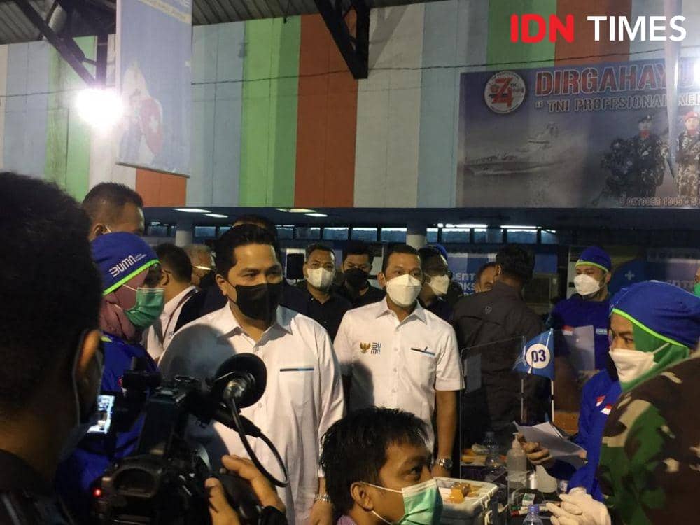 Erick Thohir: Penerapan WFH di BUMN Tak Berubah Sejak Awal