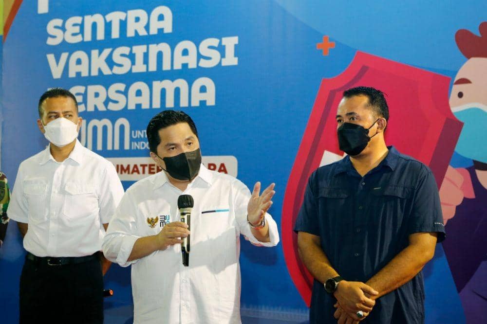 Suasana peninjauan sentra vaksinasi (IDN Times/ Dok. Istimewa)