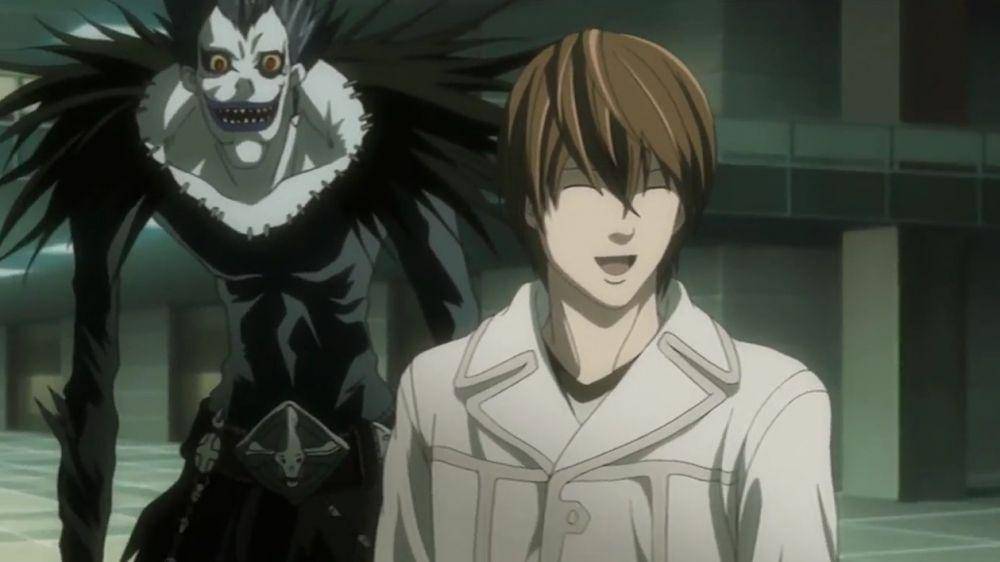 Light Yagami dan Ryuk (dok. Crunchyroll/Death Note)