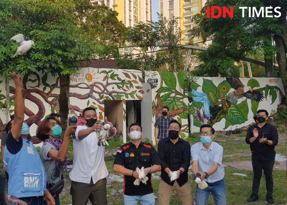 Wali Kota Bobby Janji Hidupkan Taman Lili Suheri untuk Pelaku Kreatif