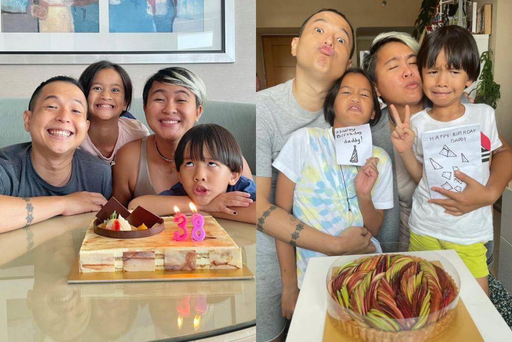 potret kocak keluarga Ernest (instagram.com/ernestprakasa)