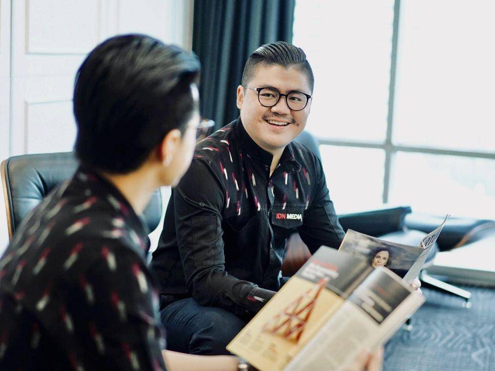 William Utomo, COO IDN Media dan Winston Utomo, CEO IDN Media (Dok. IDN Media/Herka Pangaribowo)