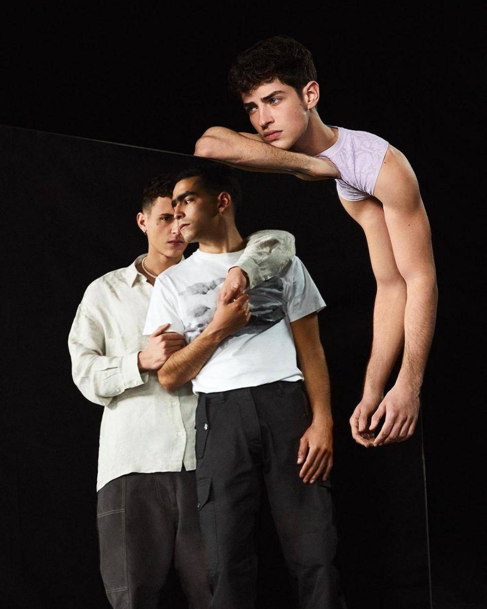Aron Piper, Omar Ayuso dan Manu Rios (instagram.com/elitenetflix)