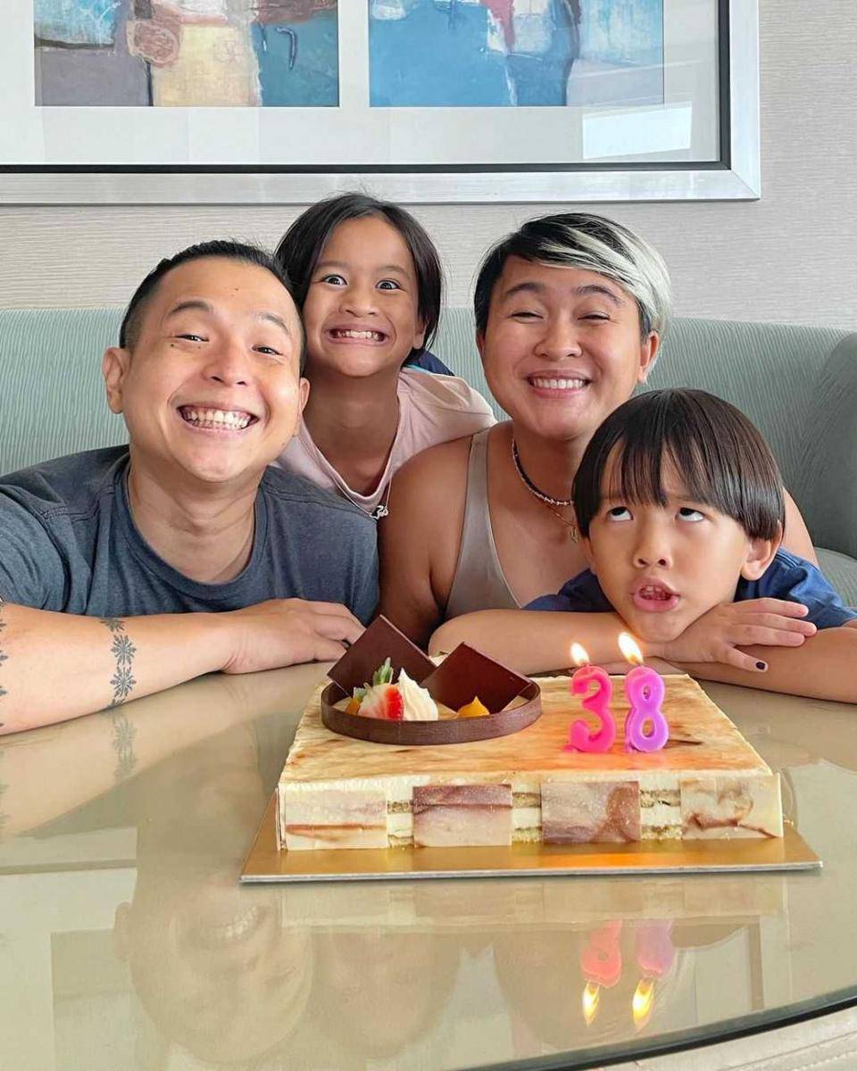 potret kocak keluarga Ernest (instagram.com/ernestprakasa)