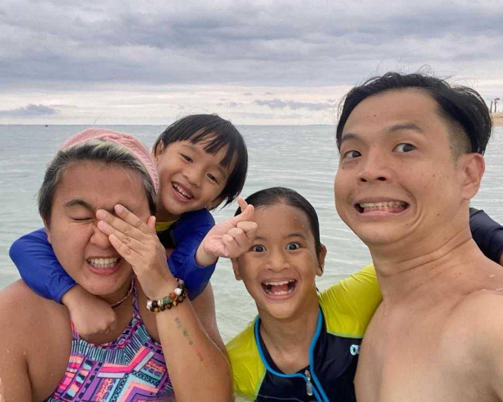 potret kocak keluarga Ernest (instagram.com/ernestprakasa)