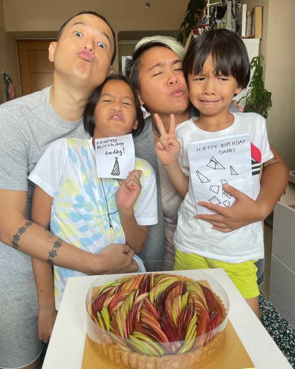 potret kocak keluarga Ernest (instagram.com/ernestprakasa)