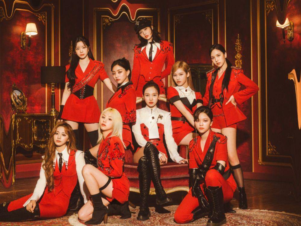 TWICE di foto teaser album Perfect World. (twitter.com/JYPETWICE_JAPAN)
