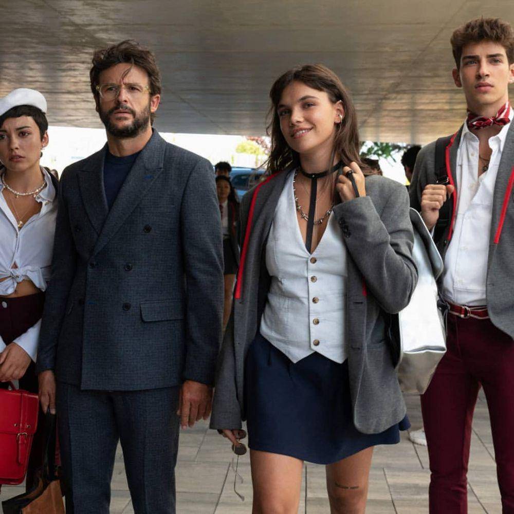 Carla Diaz, Diego Martin Gabriel, Martina Cariddi dan Manu Rios (instagram.com/elitenetflix)
