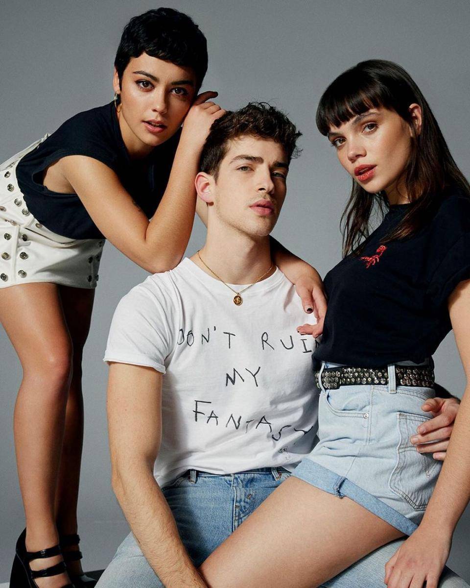 Carla Diaz, Manu Rios dan Martina Cariddi (instagram.com/elitenetflix)