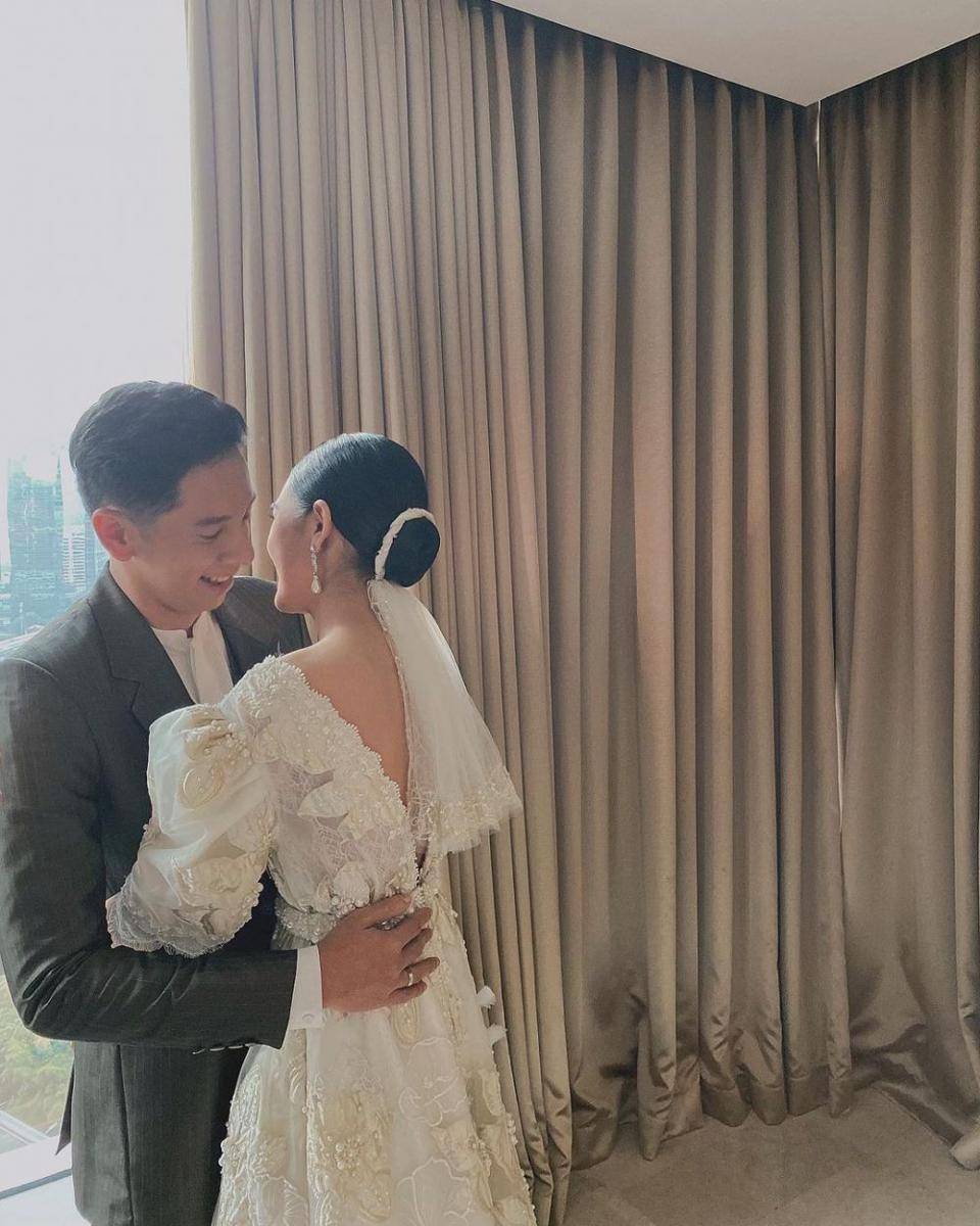 Alika dan Raja menikah (Instagram.com/danitasigarlaki)