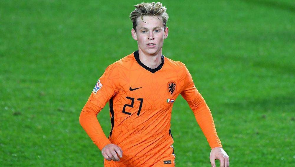 potret Frenkie de Jong bersama Timnas Belanda(fcbarcelonanoticias.com)