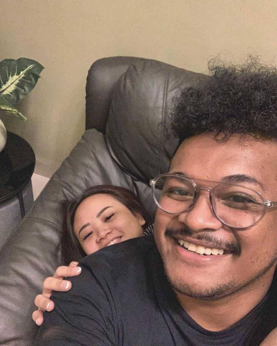 Albert Fakdawer dan istri (instagram.com/albertfakdawer)