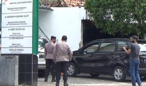 Suasana lokasi penusukan (IDN Times/Istimewa)