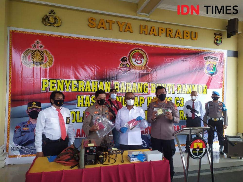 Satu Bulan Polda Lampung Ungkap 241 Kasus dan Tangkap 270 Tersangka