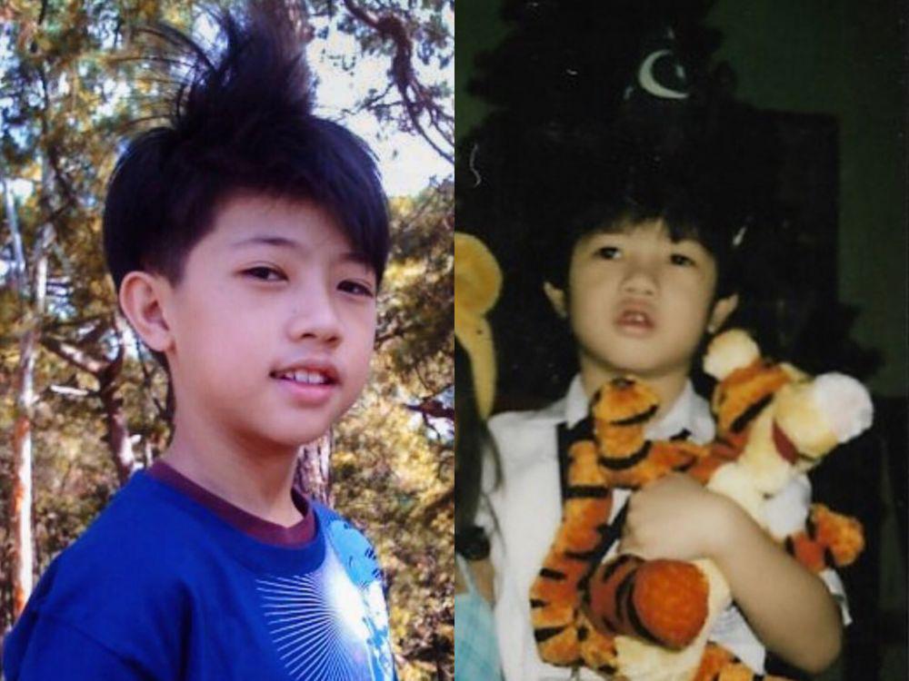 Gemas Banget, 9 Potret Masa Kecil Ranz Kyle yang Bikin Nostalgia