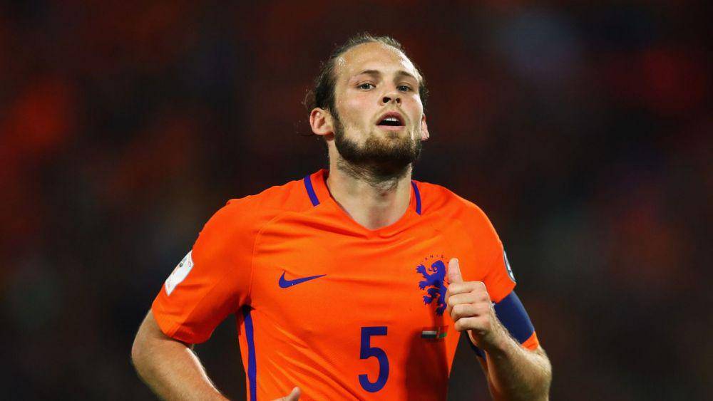 potret Daley Blind bersama Timnas Belanda(skysports.com)