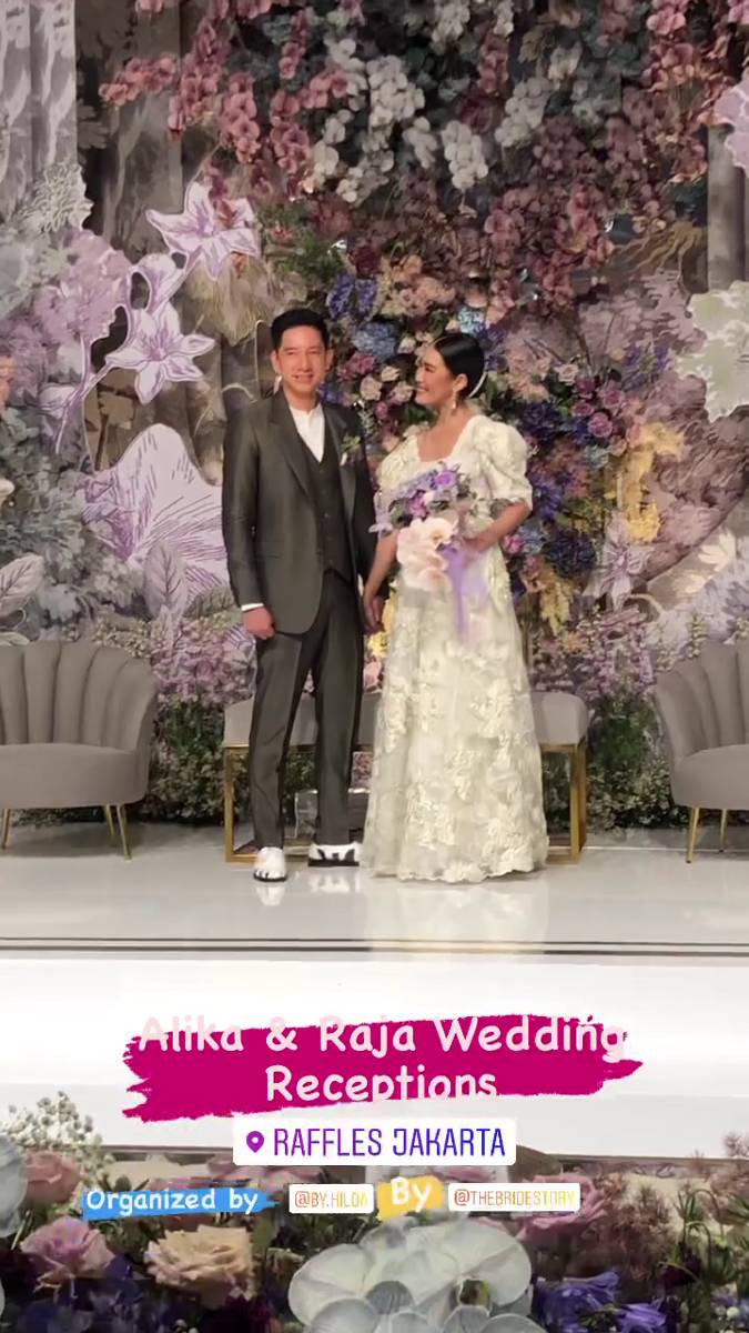 Alika dan Raja menikah (Instagram.com/ayyub_anshary)