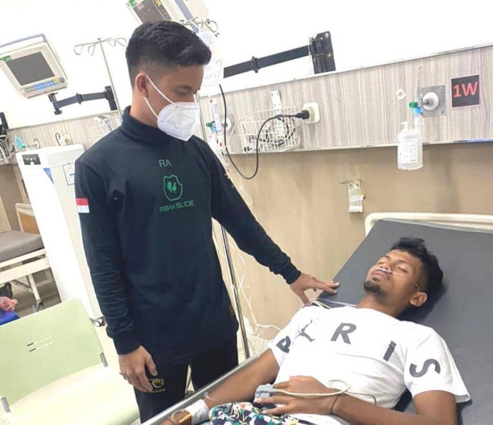 Kena Sikut Pemain Persiraja, Begini Kondisi Terkini Ilham Fathoni