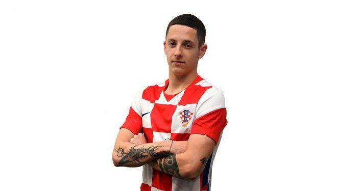 potret Domagoj Bradaric bersama Timnas Kroasia(hns-cff.hr)