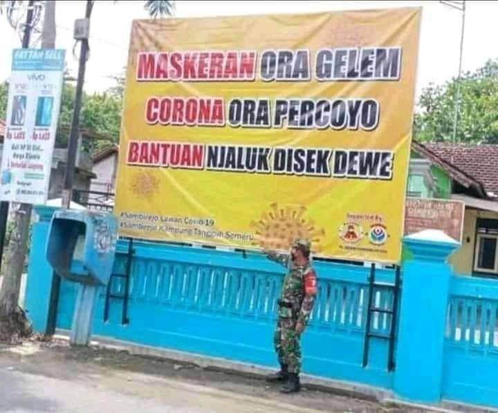 spanduk hindari COVID-19 (twitter.com/rifqilagiafi)