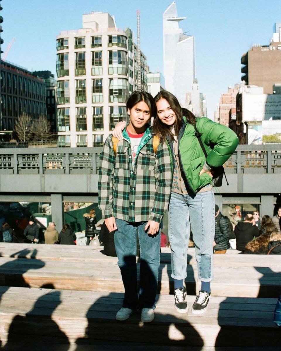 Iqbaal Ramadhan dan Aurora Ribero (instagram.com/iqbaal.e)