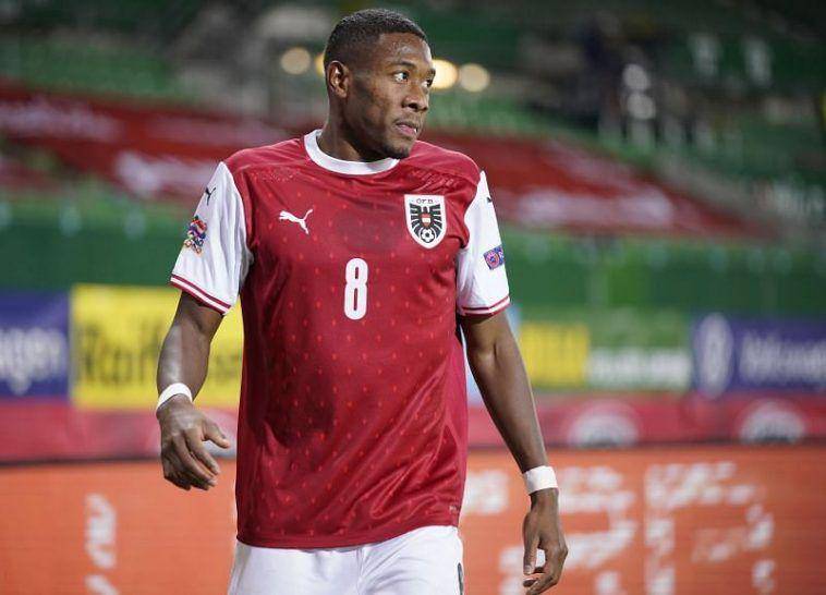 potret David Alaba bersama Timnas Austria(salten.cz)