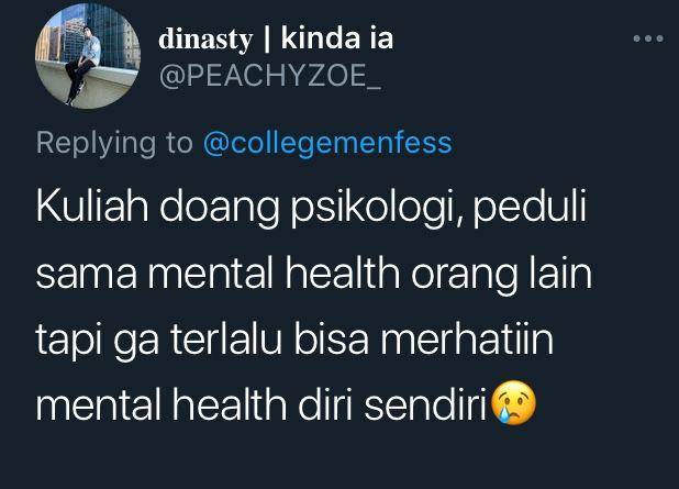 tweet jurusan kuliah (twitter.com/peachyzoe_)