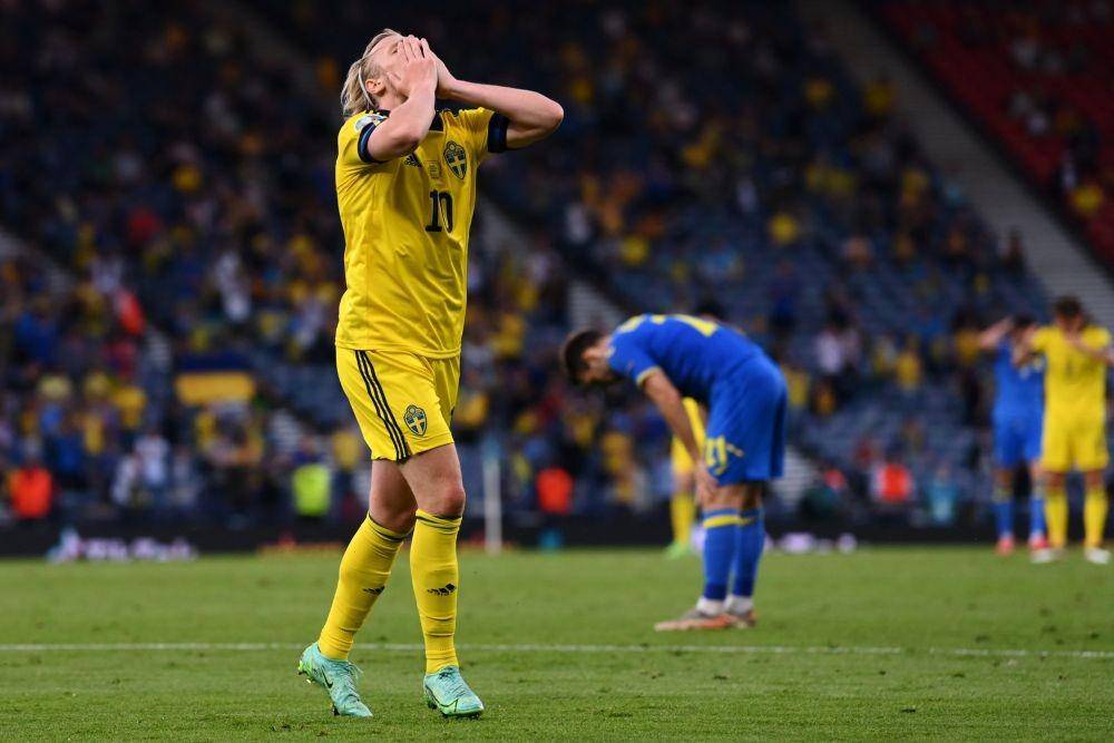 Swedia vs Ukraina. (twitter.com/EURO2020)