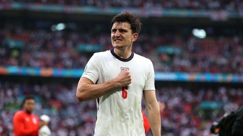 Bek Inggris, Harry Maguire / Twitter @EURO2020