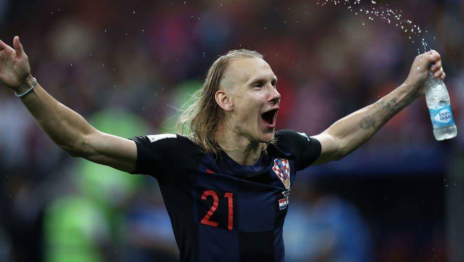 potret Domagoj Vida bersama Timnas Kroasia(90min.com)
