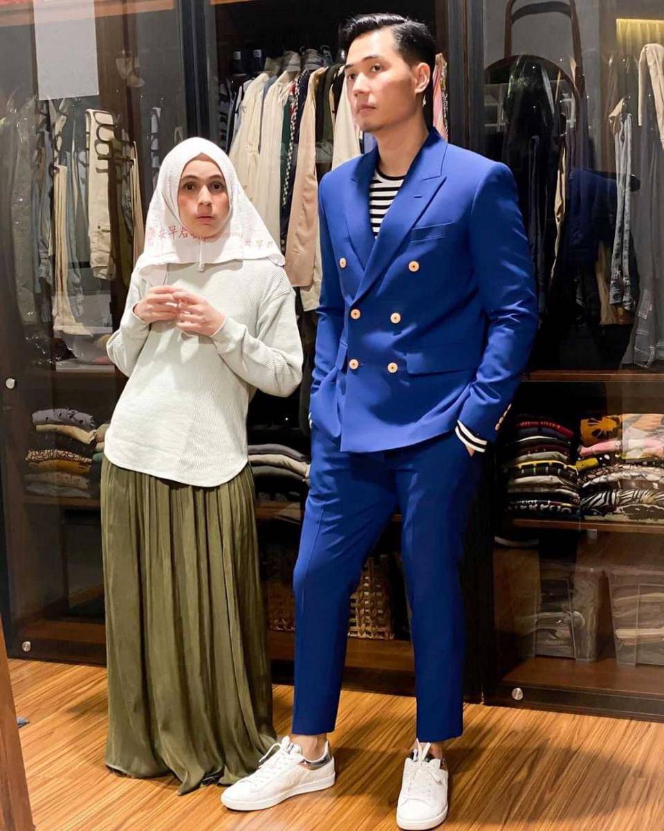 Nycta Gina dan Rizky Kinos (instagram.com/missnyctagina)