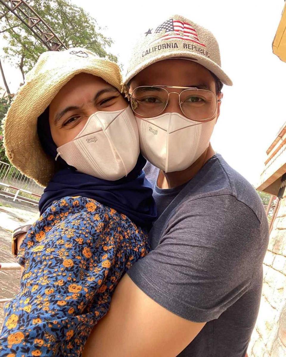 Nycta Gina dan Rizky Kinos (instagram.com/missnyctagina)