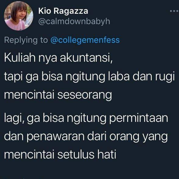 tweet jurusan kuliah (twitter.com/calmdownbabyh)