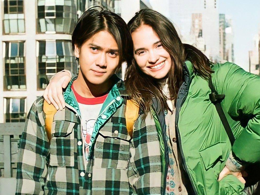 Iqbaal Ramadhan dan Aurora Ribero (instagram.com/iqbaal.e)