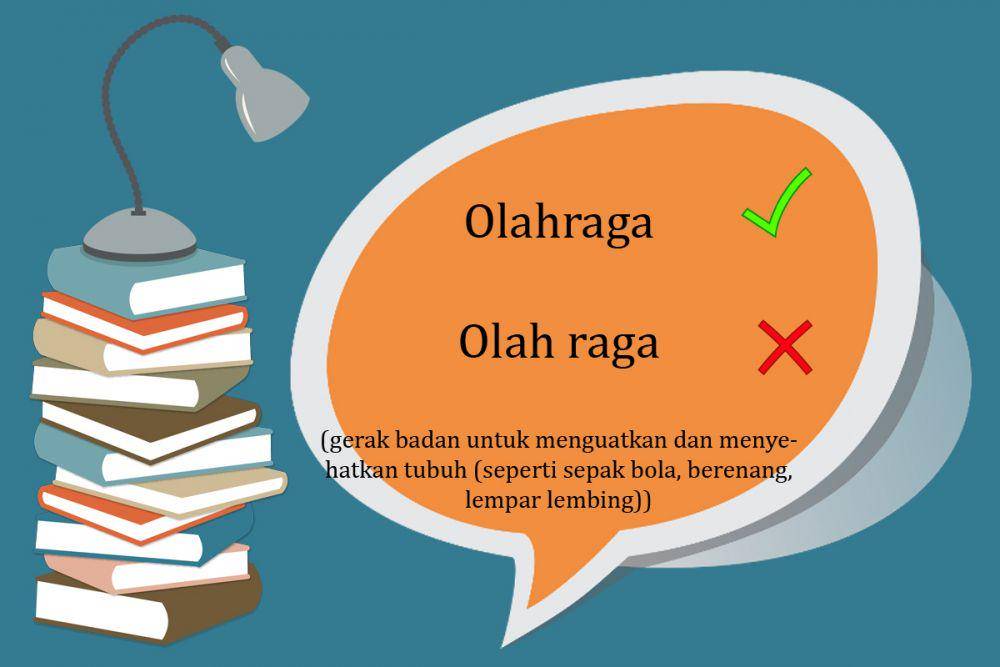 Penulisan 'Olahraga' yang benar menurut KBBI. (Dok. Pribadi/Pri Saja)