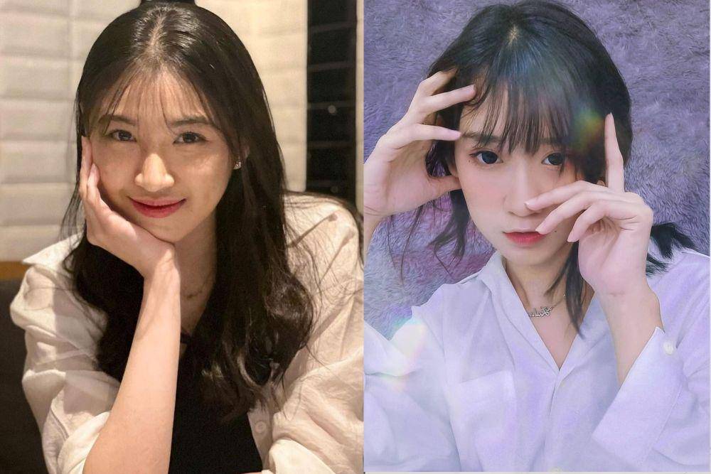Member JKT48 dengan rambut berponi (instagram.com/jkt48shani/ | instagram.com/jkt48.ara/)