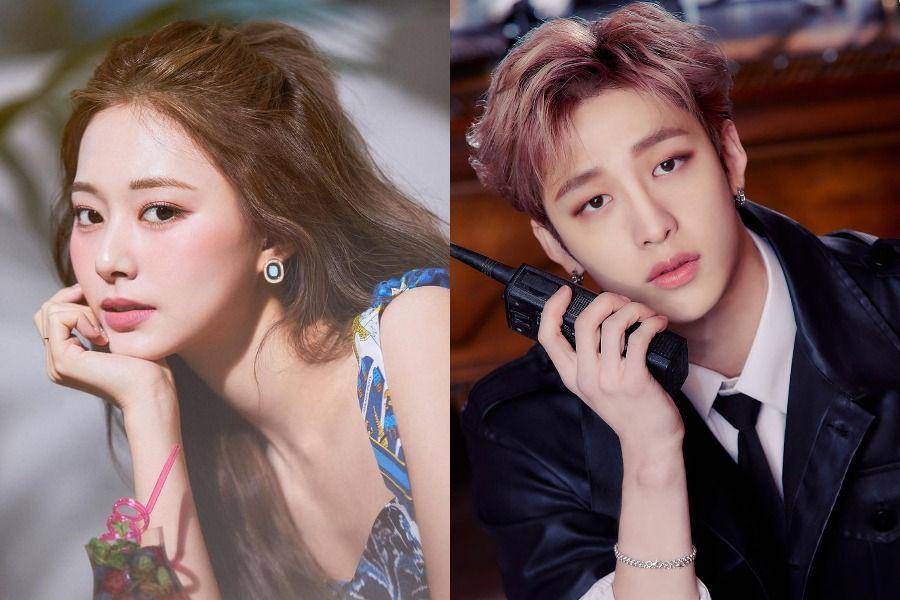 Tzuyu TWICE dan Bang Chan Stray Kids (instagram.com/twicetagram | facebook.com/JYPEStrayKids)