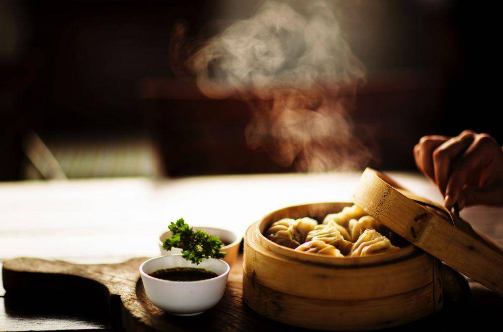 ilustrasi dimsum. (unsplash.com/Pooja Chaudhary)
