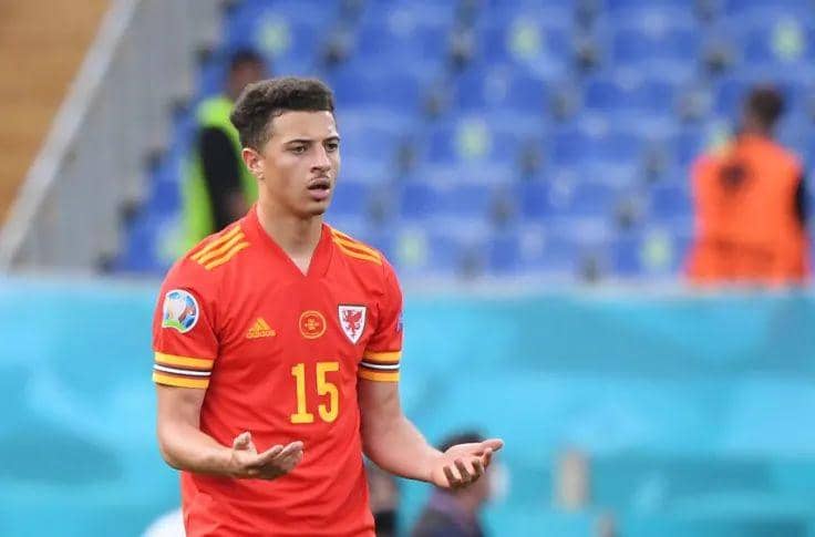 Ethan Ampadu mendapat kartu merah saat melawan Italia (theprideoflondon.com)