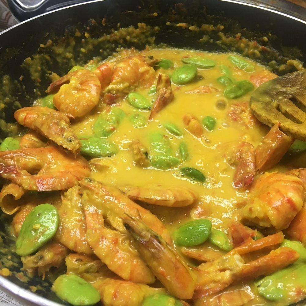 Sambal tempoyak udang (instagram.com/rosliabdaziz)
