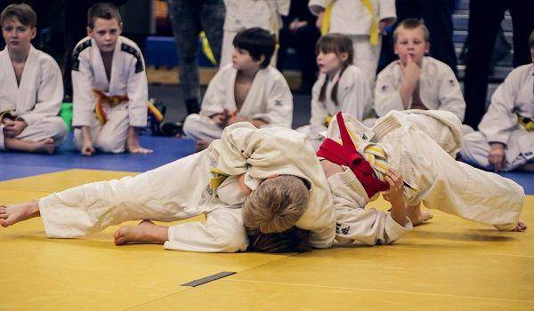 Ilustrasi pertandingan olahraga judo. (Pixabay.com/markuzsm)