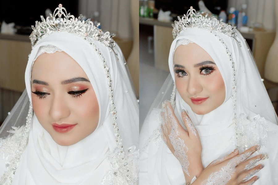 Nadzira Shafa (@hijazpictura via instagram.com/majda_makeup)