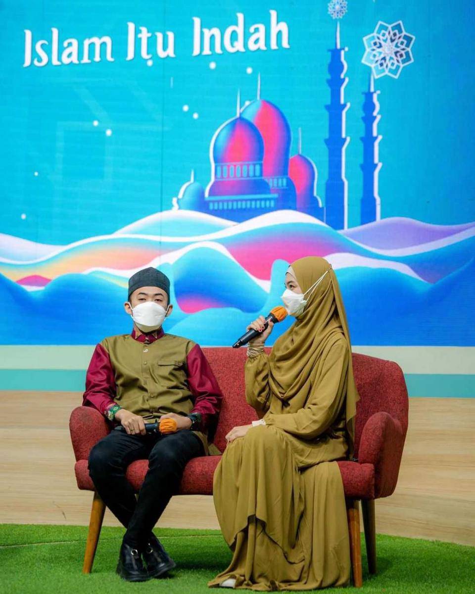 Jihan dan Ustaz Syam (instagram.com/jihan.ghazali)