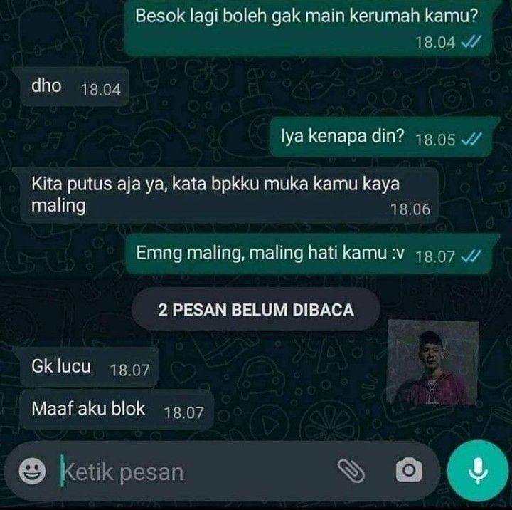 Chat cewek bikin auto nyesek (instagram.com/ngakakbingitz)